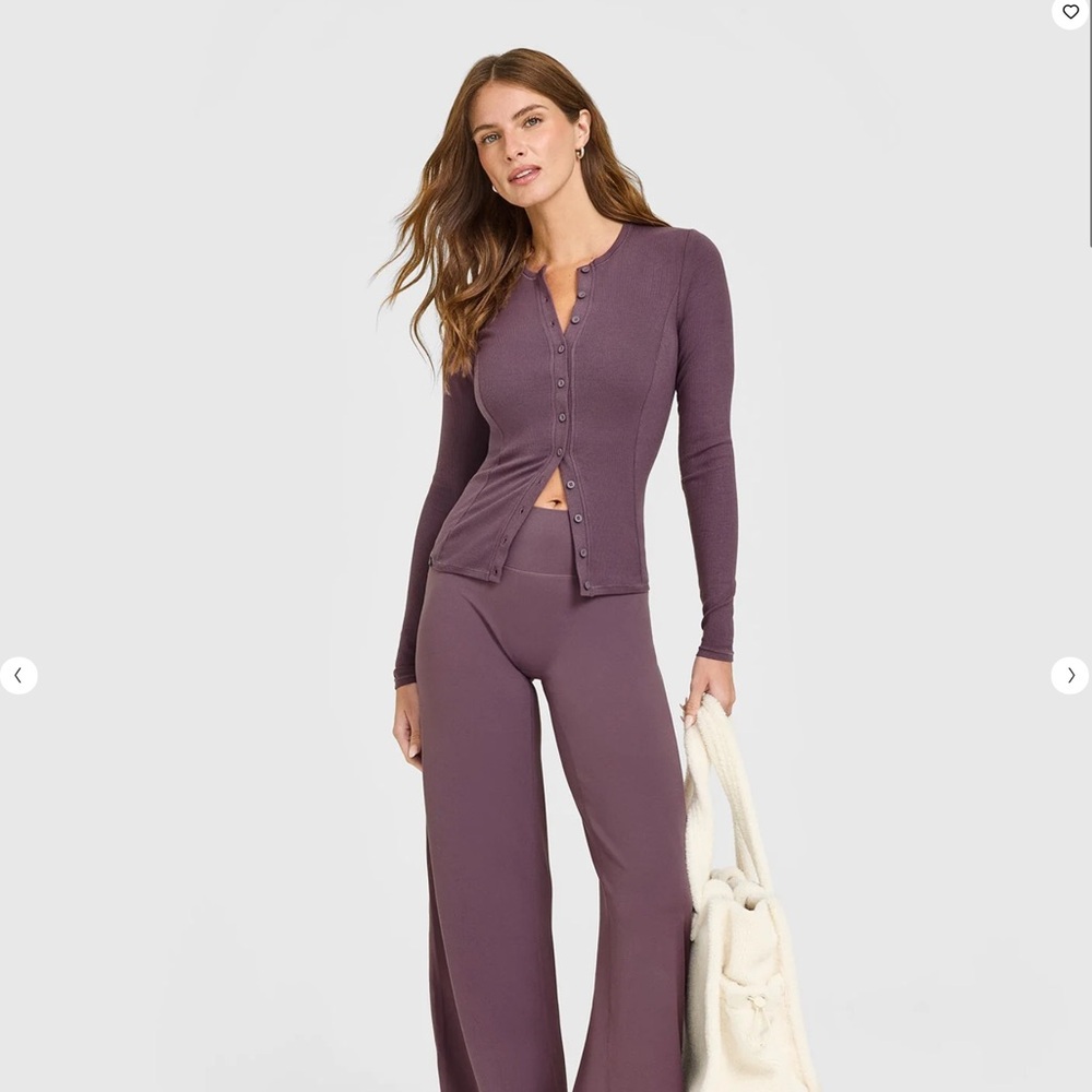 Oner Active - MELLOW RIB LONG SLEEVE CARDIGAN